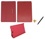 Ficha técnica e caractérísticas do produto Capa Smart Book Case Galaxy Tab a - 9.7´ P550/P555/Caneta Touch (Vermelho)