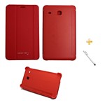 Ficha técnica e caractérísticas do produto Capa Smart Book Case Galaxy Tab e - 8.0´ T375/T377 + Caneta Touch (Vermelho)