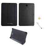 Ficha técnica e caractérísticas do produto Capa Smart Book Case Galaxy Tab S2 - 8.0´ T710/715 / Caneta Touch (Preto)