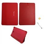 Ficha técnica e caractérísticas do produto Capa Smart Book Case Galaxy Tab S2 - 9.7´ T810/815 / Caneta Touch (Vermelho)