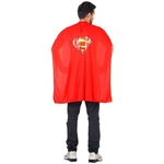 Ficha técnica e caractérísticas do produto Capa Super Homem Adulto Masculino Vermelha