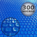 Ficha técnica e caractérísticas do produto Capa Térmica Para Piscina 3,0 X 5,0m Plástico Bolha 300 Micras