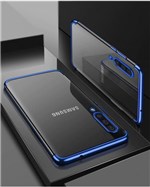 Capa Tpu Premium Clear Samsung Galaxy A50 - Azul - Muchi
