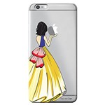 Ficha técnica e caractérísticas do produto Capa Transparente Personalizada Exclusiva Apple Iphone 6/6s Princesa Branca De Neve - Tp203