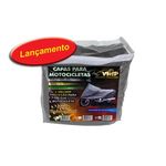 Ficha técnica e caractérísticas do produto Capa Vhip Para Cobrir Motocicleta Impermeável S/ Forro Tam G