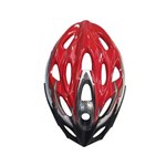 Ficha técnica e caractérísticas do produto Capacete Ciclista Modelo Mtb Tamanho Regulavel Vermelho - Vermelho