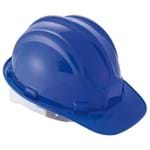 Ficha técnica e caractérísticas do produto Capacete de Construção Azul com Carneira Worker