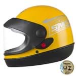 Ficha técnica e caractérísticas do produto Capacete Fechado Sport Moto Amarelo Pro Tork - 58