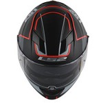 Ficha técnica e caractérísticas do produto Capacete Ls2 Ff320 Stream Vantage - Preto Vermelho Fosco - com Viseira Interna