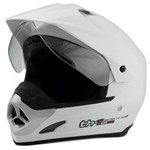 Ficha técnica e caractérísticas do produto Capacete MotoCross Pro Tork Th1 Helmet Vision Trilha - 56/Branco