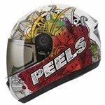 Ficha técnica e caractérísticas do produto Capacete Peels Spike Indie - 56 - Branco/Colorido