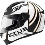 Ficha técnica e caractérísticas do produto Capacete Zeus 811 Evo Racing AL2 - 56 - Preto/Branco