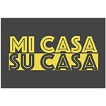 Ficha técnica e caractérísticas do produto Capacho Dizeres Mi Casa 60x40cm - Camesa