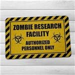 Ficha técnica e caractérísticas do produto Capacho Ecológico Zombie Research Facility
