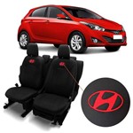 Ficha técnica e caractérísticas do produto Capas de Bancos Automotivos Couro Carro Específicas Hyundai HB20 2013 a 2018