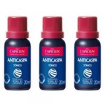 Ficha técnica e caractérísticas do produto Capicilin Anticaspa Tônico 20ml (Kit C/03)
