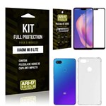 Ficha técnica e caractérísticas do produto Capinha Anti Impacto + Película de Vidro 3D Xiaomi MI 8 LITE - Armyshield