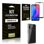 Ficha técnica e caractérísticas do produto Capinha Anti Impacto + Película Flex 5D Xiaomi MI A2 LITE - Armyshield
