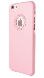 Ficha técnica e caractérísticas do produto Capinha Capa Case Apple Iphone 6 Acrílico Rosa Coração