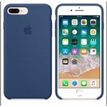 Ficha técnica e caractérísticas do produto Capinha Case Iphone 8 Plus Azul Escuro com Película 5D