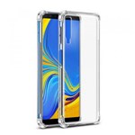 Ficha técnica e caractérísticas do produto Capinha Silicone Transparente Antichoque Samsung A7 2018 SM-A750G - Hrebros