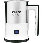 Ficha técnica e caractérísticas do produto Cappuccino Express Philco 250ml Revestimento Antiaderente Branco - Philco