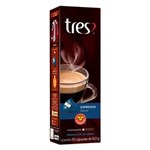 Ficha técnica e caractérísticas do produto Cápsula de Café Espresso Decaf Três - 10 Cápsulas