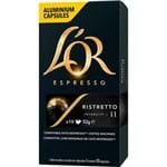 Ficha técnica e caractérísticas do produto Cápsula de Café Espresso Ristretto L'or 52g
