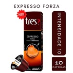 Ficha técnica e caractérísticas do produto Cápsula de Café Três Corações - ESPRESSO FORZA - 10 Cápsulas - 80g