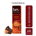 Ficha técnica e caractérísticas do produto Cápsula de Café Três Corações - ESPRESSO TANZÂNIA - 10 Cápsulas - 80g