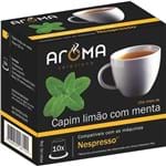 Ficha técnica e caractérísticas do produto Cápsula de Chá Espanhol Aroma Capim Limão com Menta 25 G