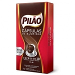 Ficha técnica e caractérísticas do produto Cápsula Pilão Café Espresso 10 52G
