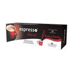 Ficha técnica e caractérísticas do produto Cápsulas de Café Compatíveis com Nespresso® Espresso Blend Extraforte