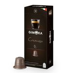 Ficha técnica e caractérísticas do produto Cápsulas de Café Compatíveis com Nespresso Espresso Gimoka Cremoso - 10 Un.