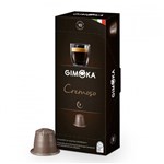 Ficha técnica e caractérísticas do produto Cápsulas de Café Espresso Gimoka Cremoso - Compatíveis com Nespresso - 10 Un.