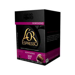 Ficha técnica e caractérísticas do produto Cápsulas de Café L´or Espresso Sontuoso 52g (10x5,2g)