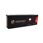 Ficha técnica e caractérísticas do produto Cápsulas de Café Utam Uno Intenso - Compatíveis com Nespresso - 10 Un.