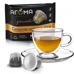 Ficha técnica e caractérísticas do produto Cápsulas de Chá Camomila com Erva-Doce Aroma - Compatíveis com Nespresso - 10 Un. - Aroma Selezione