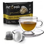 Ficha técnica e caractérísticas do produto Cápsulas de Chá Capim-Limão com Menta Aroma - Compatíveis com Nespresso - 10 Un. - Aroma Selezione