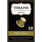 Ficha técnica e caractérísticas do produto Cápsulas Tisane Café Verona Compatível Nespresso (20 Cápsulas)