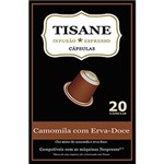 Cápsulas Tisane Camomila com Erva-Doce Compatível Nespresso (20 Cápsulas)