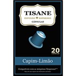 Ficha técnica e caractérísticas do produto Cápsulas Tisane Capim-Limão Compatível Nespresso (20 Cápsulas)