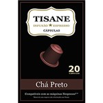 Ficha técnica e caractérísticas do produto Cápsulas Tisane Chá Preto Compatível Nespresso Compatível Nespresso (20 Cápsulas)
