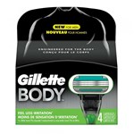 Ficha técnica e caractérísticas do produto Carga Gillette Body - 4 Unidades