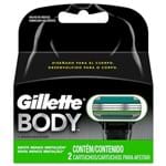 Ficha técnica e caractérísticas do produto Carga Gillette Body com 2 Unidades