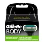 Ficha técnica e caractérísticas do produto Carga Gillette Body 2 Unidades