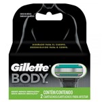 Ficha técnica e caractérísticas do produto Carga Gillette Body - 2 Unidades