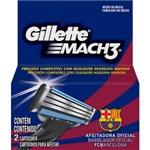 Ficha técnica e caractérísticas do produto Carga Gillette Mach 3 Barcelona - 2 Unidades