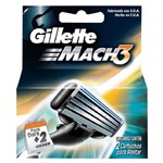 Ficha técnica e caractérísticas do produto Carga Gillette Mach3 com 2 Unidades