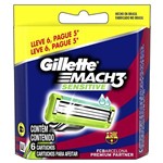 Ficha técnica e caractérísticas do produto Carga Gillette Mach3 Sensitive Barcelona Leve 6 Pague 5